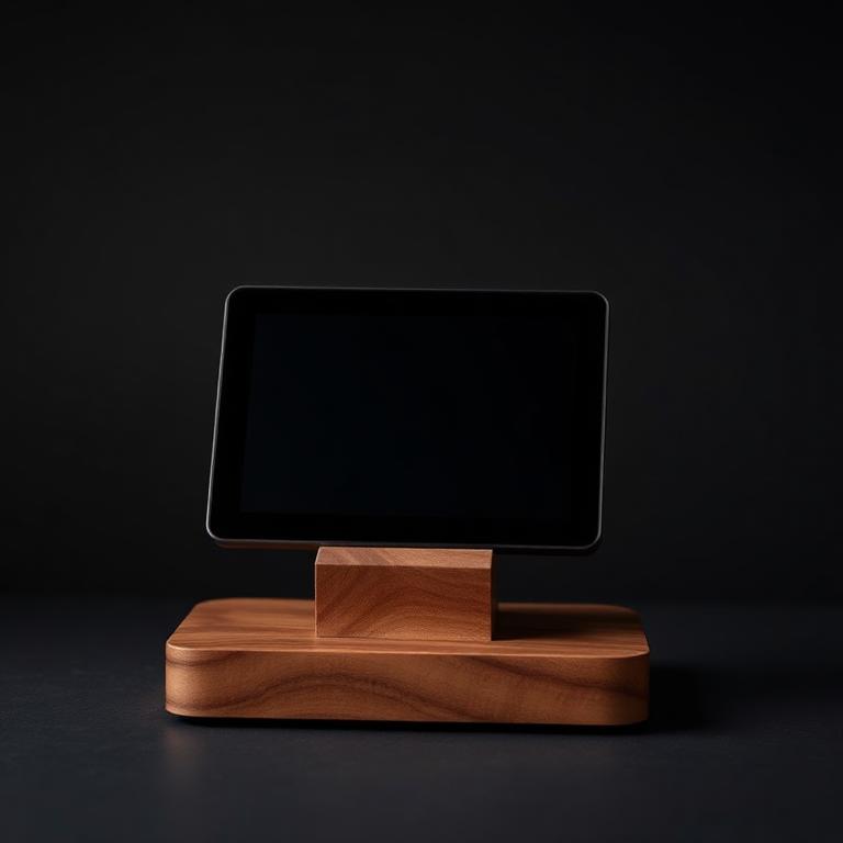Walnut Hardware Wallet Stand
